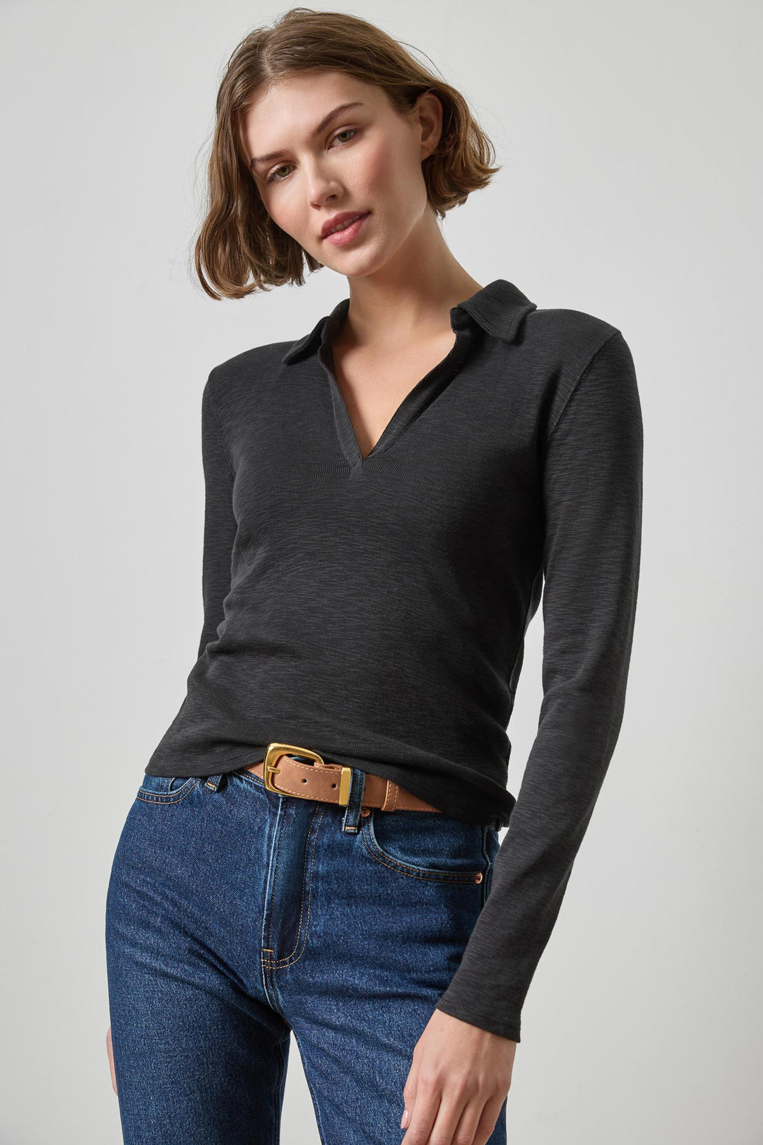 Long Sleeve Polo