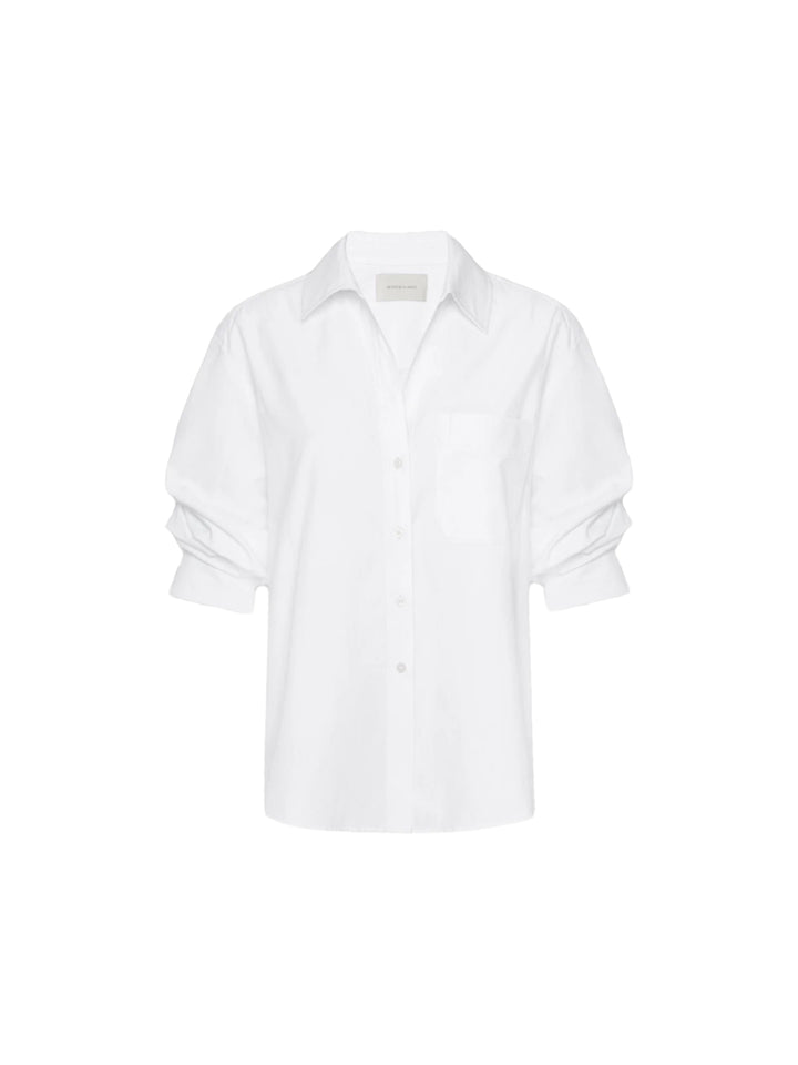 The Pia Shirt - Salt White