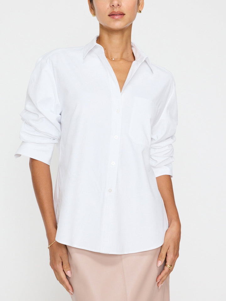 The Pia Shirt - Salt White