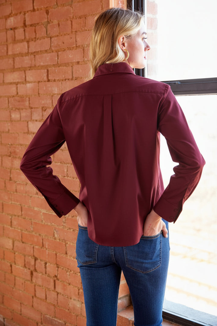 Preppy Solid Shirt