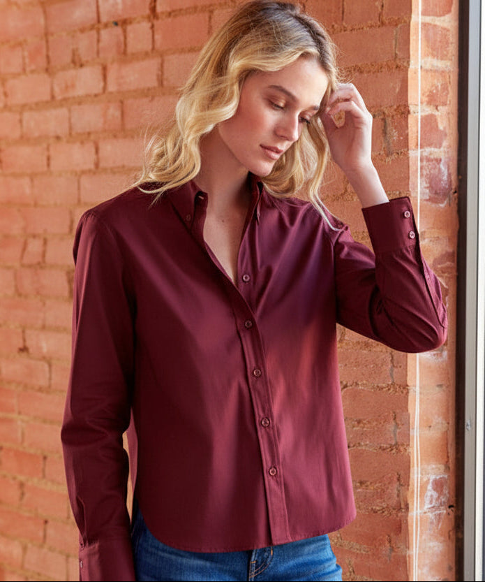 Preppy Solid Shirt
