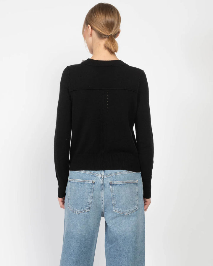 Cropped Crew W Reverse Seams