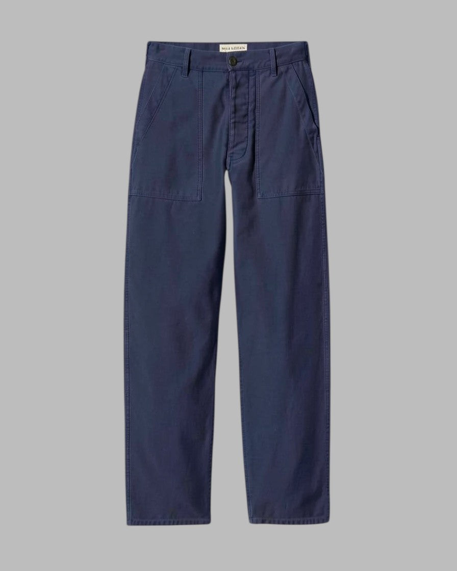Earl Cotton Pant - Admiral Blue