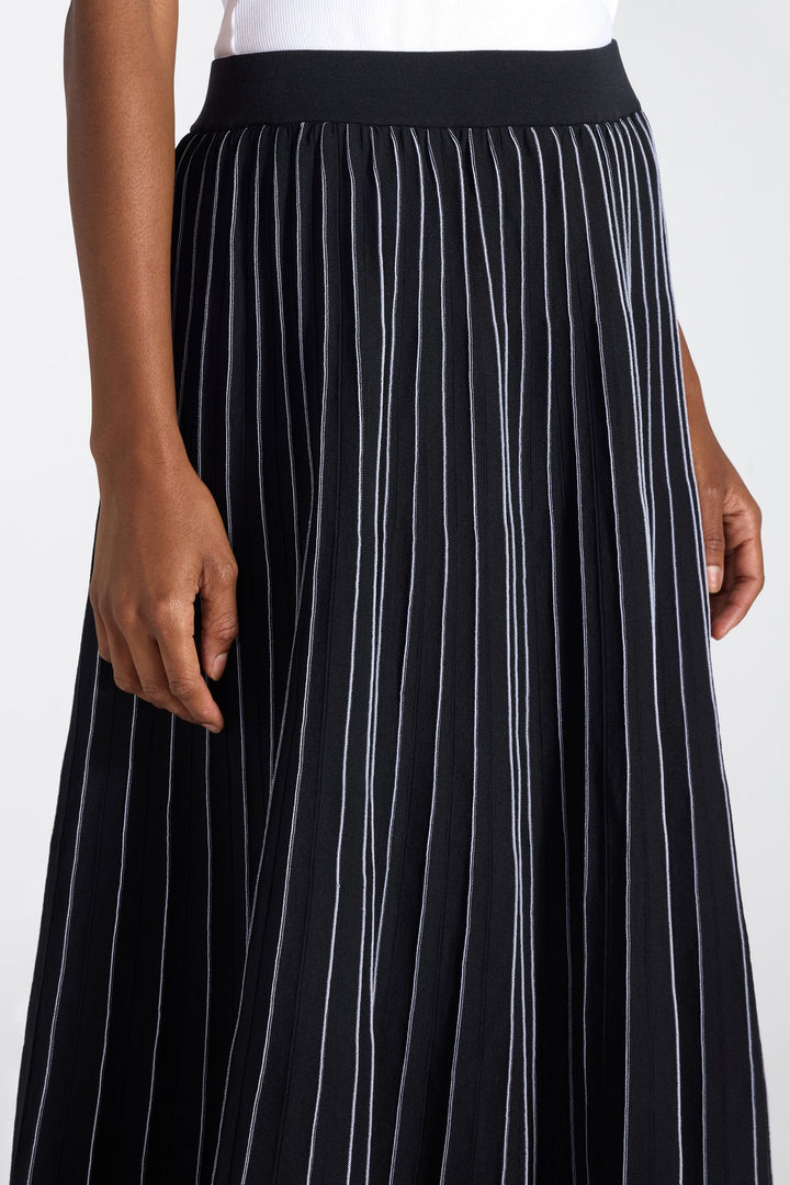 Eglitta Pleated Knit Skirt