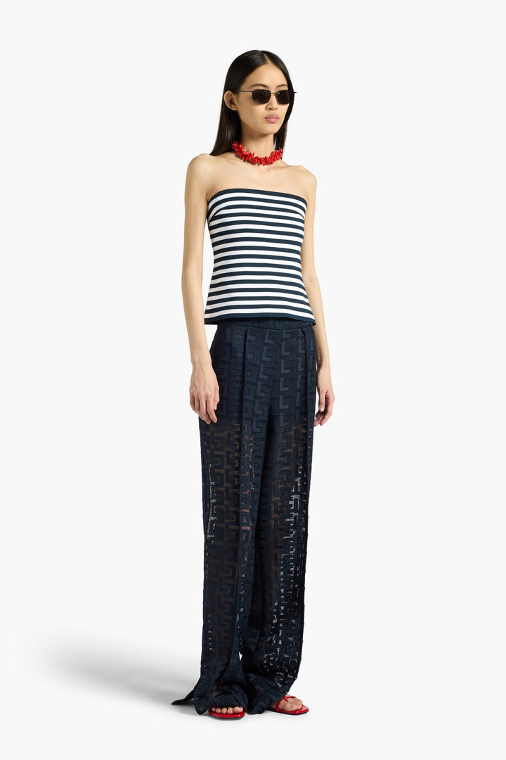 Stripe Tube Top