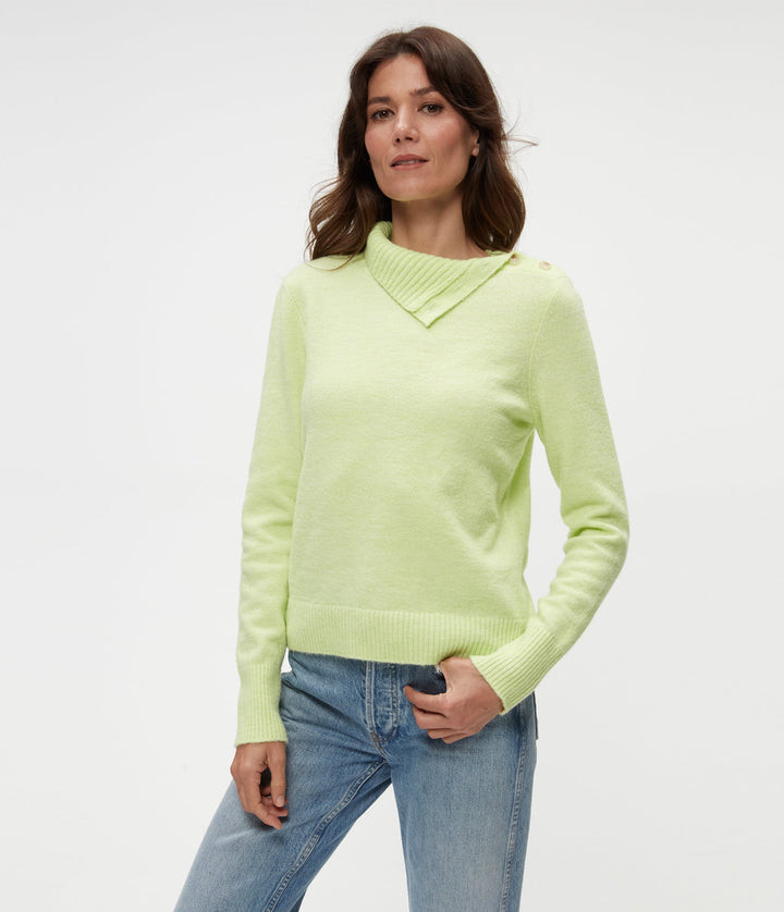 Sienna Turtleneck Sweater - Dewdrop