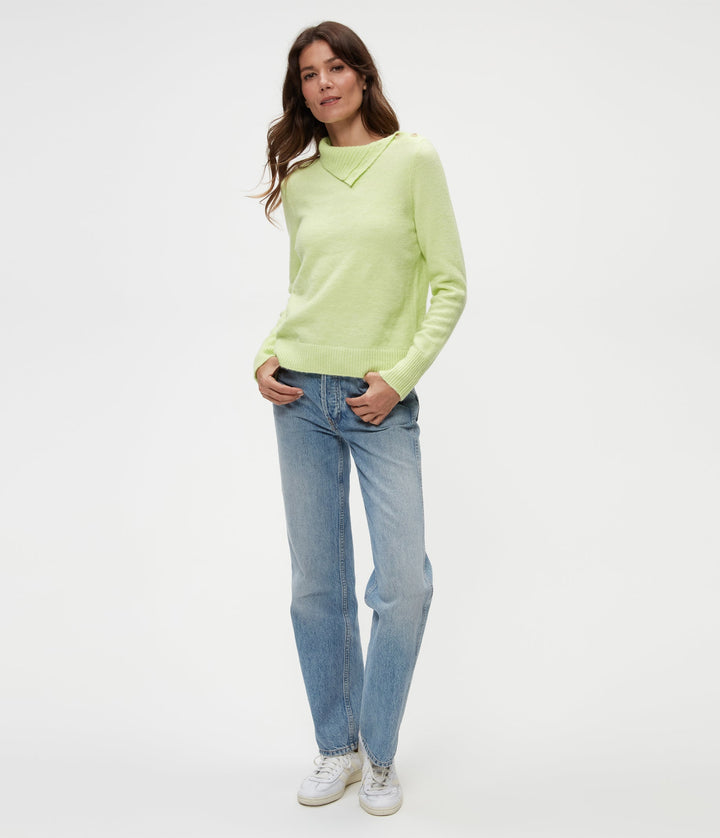 Sienna Turtleneck Sweater - Dewdrop