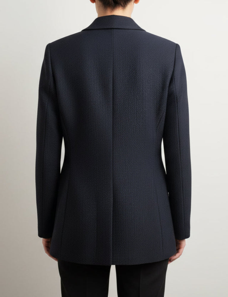 Tailored Double-Breasted Blazer