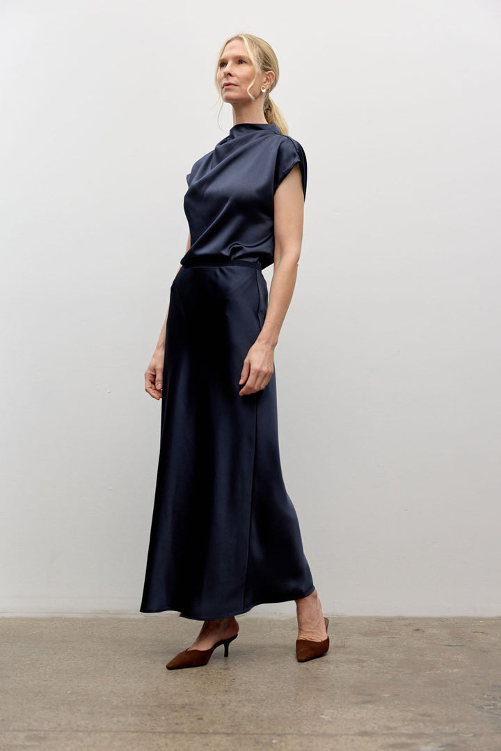 Satin Slip Skirt