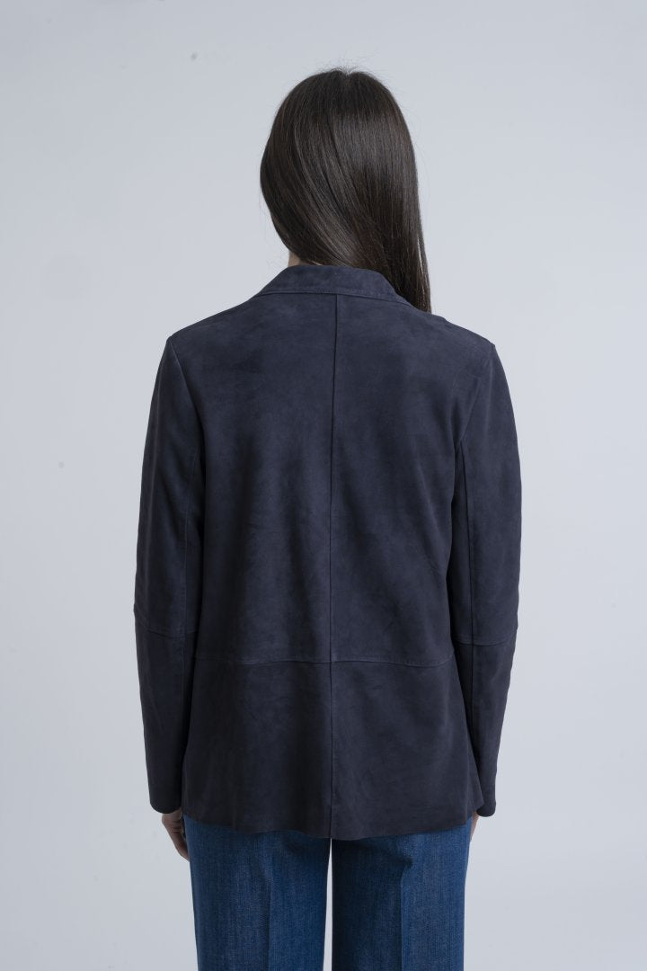 Suede Blazer