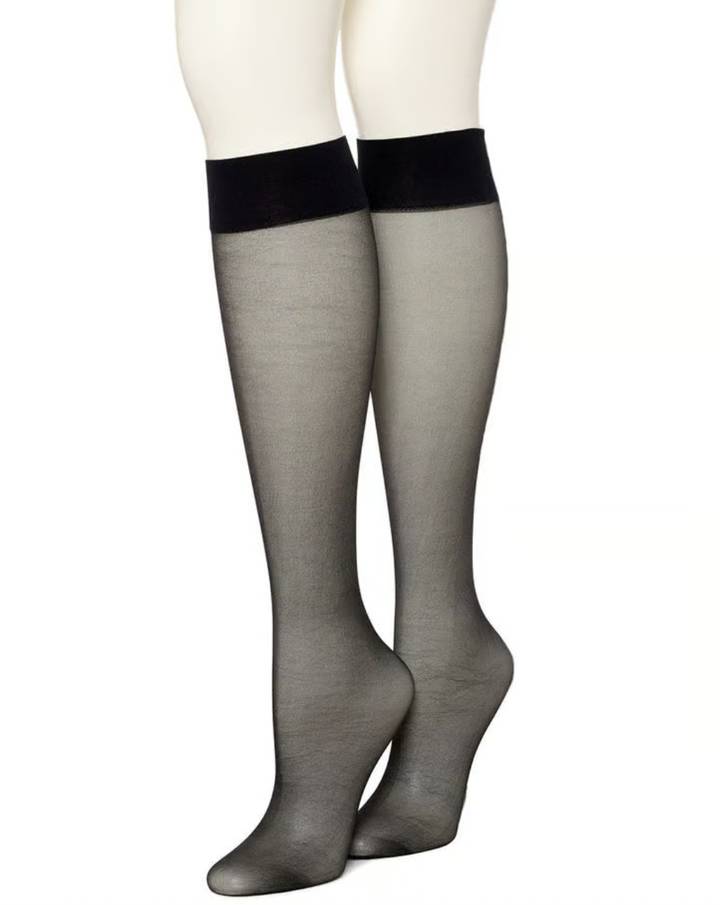 Sheer Knee High 2 Pack