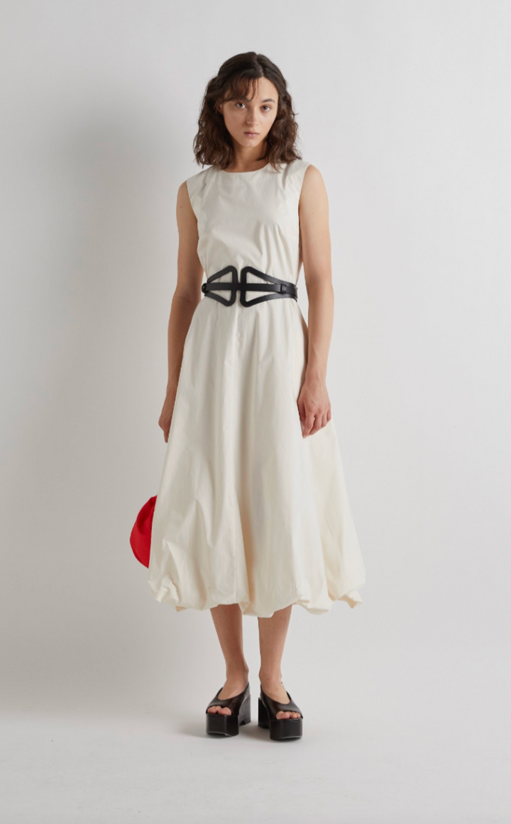 Sleeveless Bubble Aline