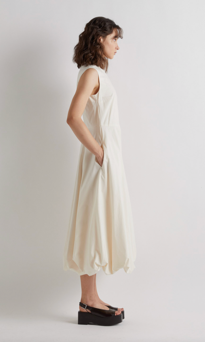 Sleeveless Bubble Aline