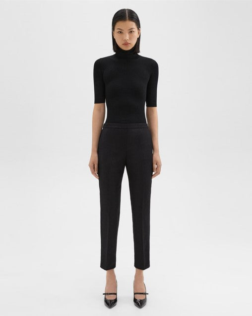 Treeca Pull-On Pant in Admiral Crepe – LIANA NYC