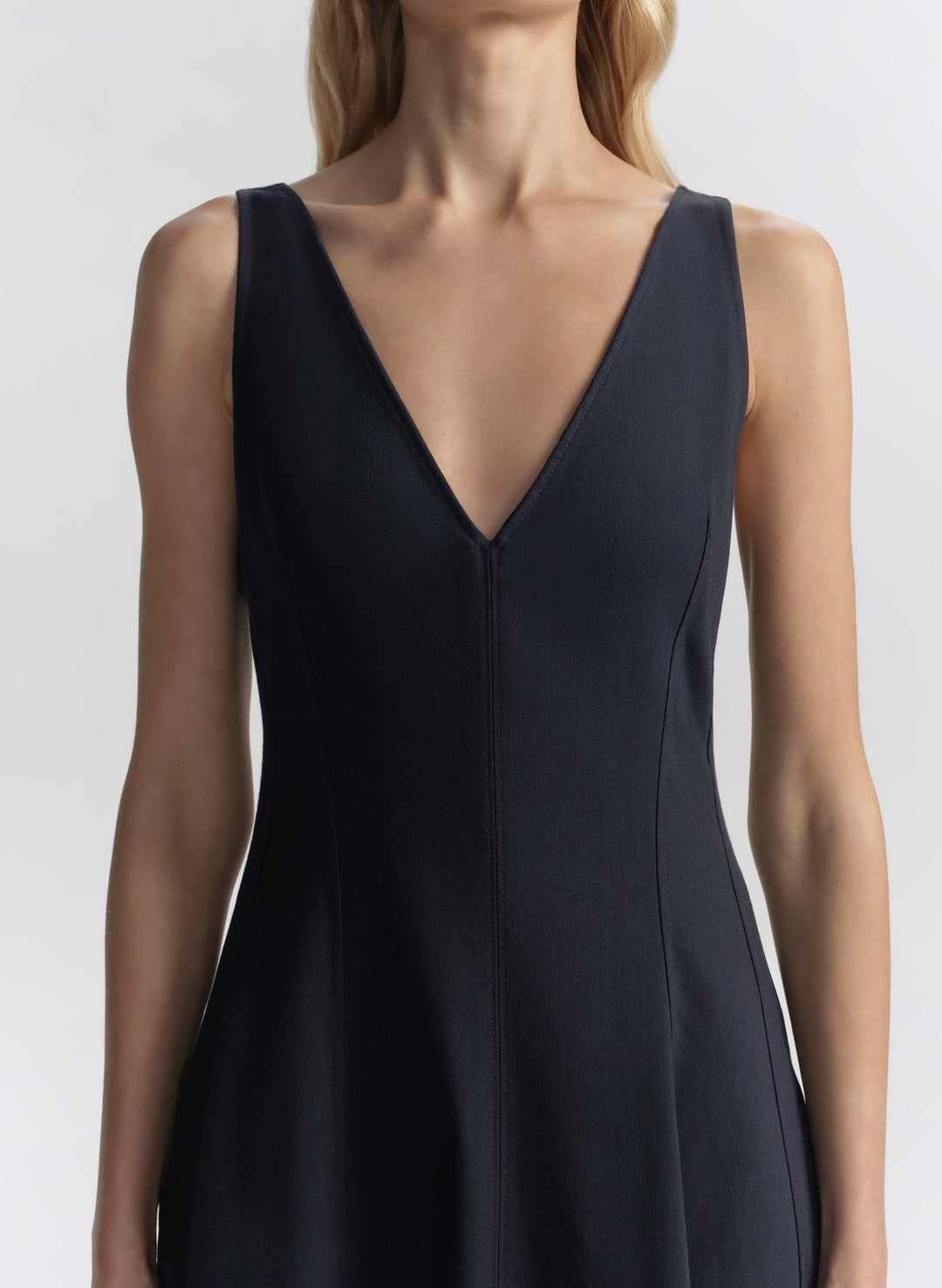 Clara Stretch Cotton Midi Dress