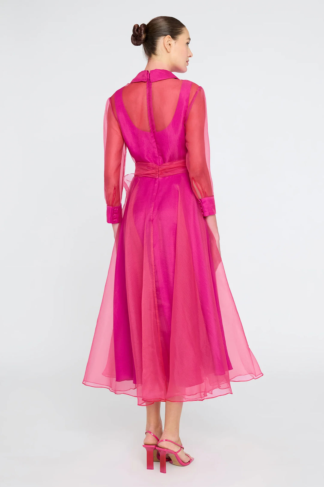 Starlette Organza Shirt Dress