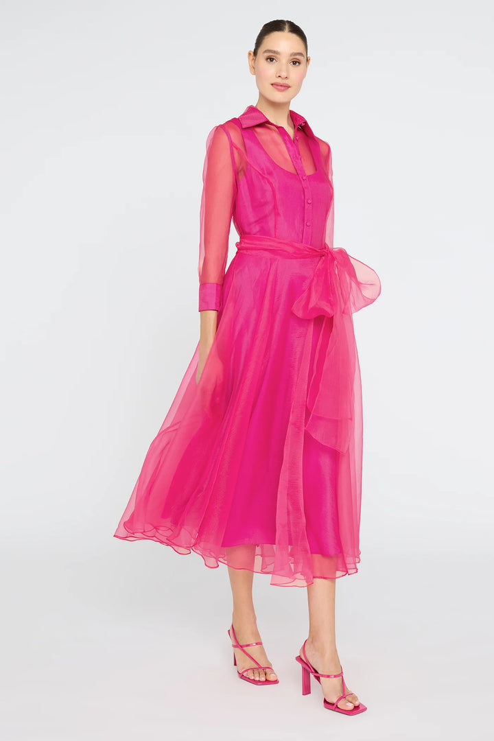 Starlette Organza Shirt Dress