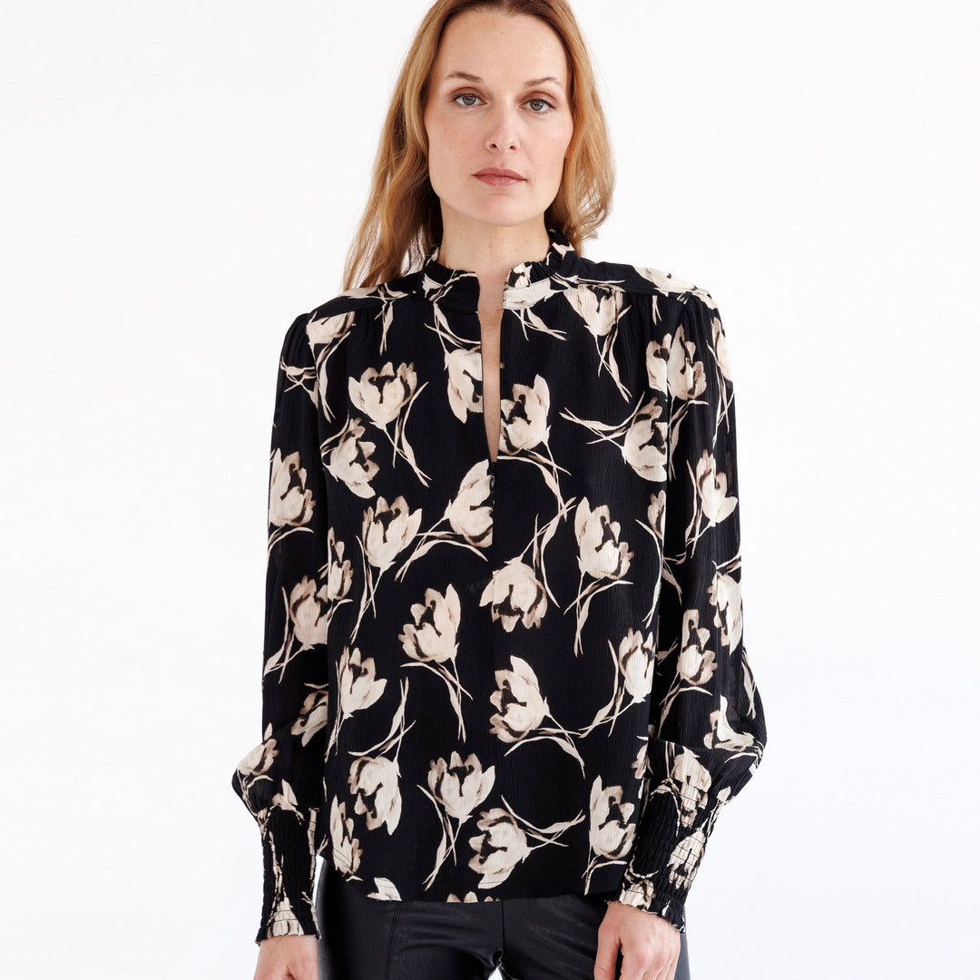 Go Soft Spoken Blouse Print - Tossed Floral