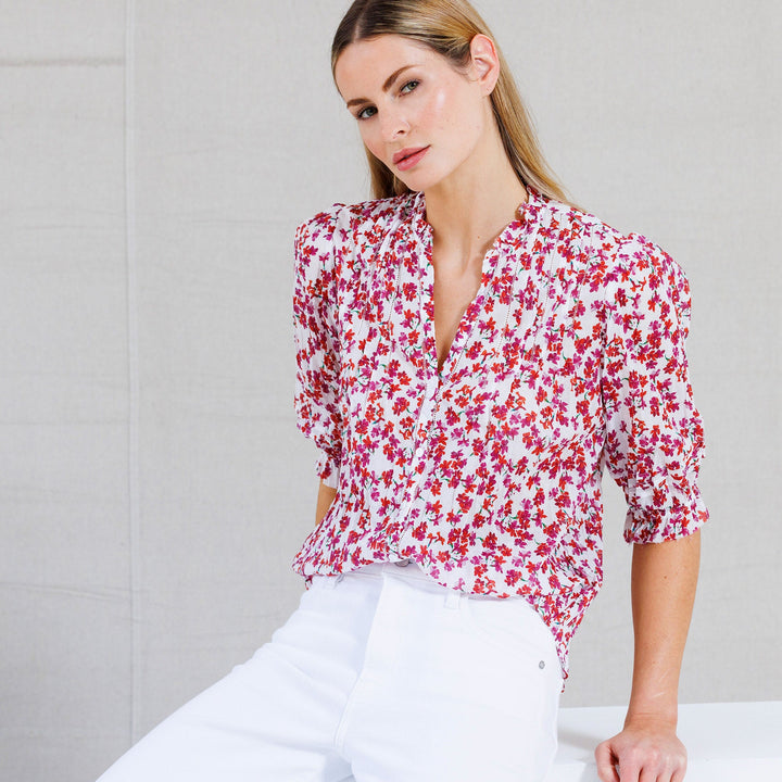 Go Darcy Shirt - Flower Power Print