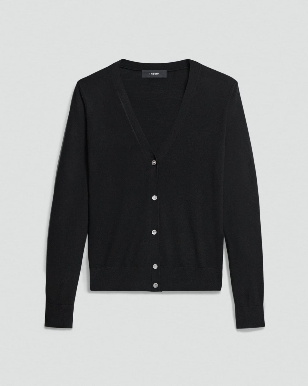 V-Neck Cardigan in Regal Wool