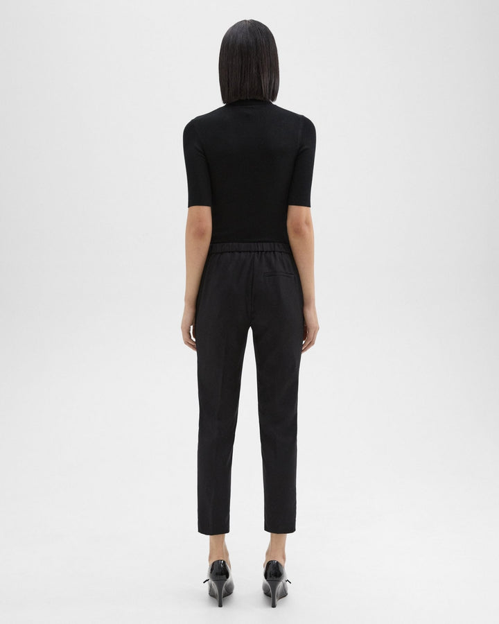 Treeca Pull-On Pant in Sleek Flannel