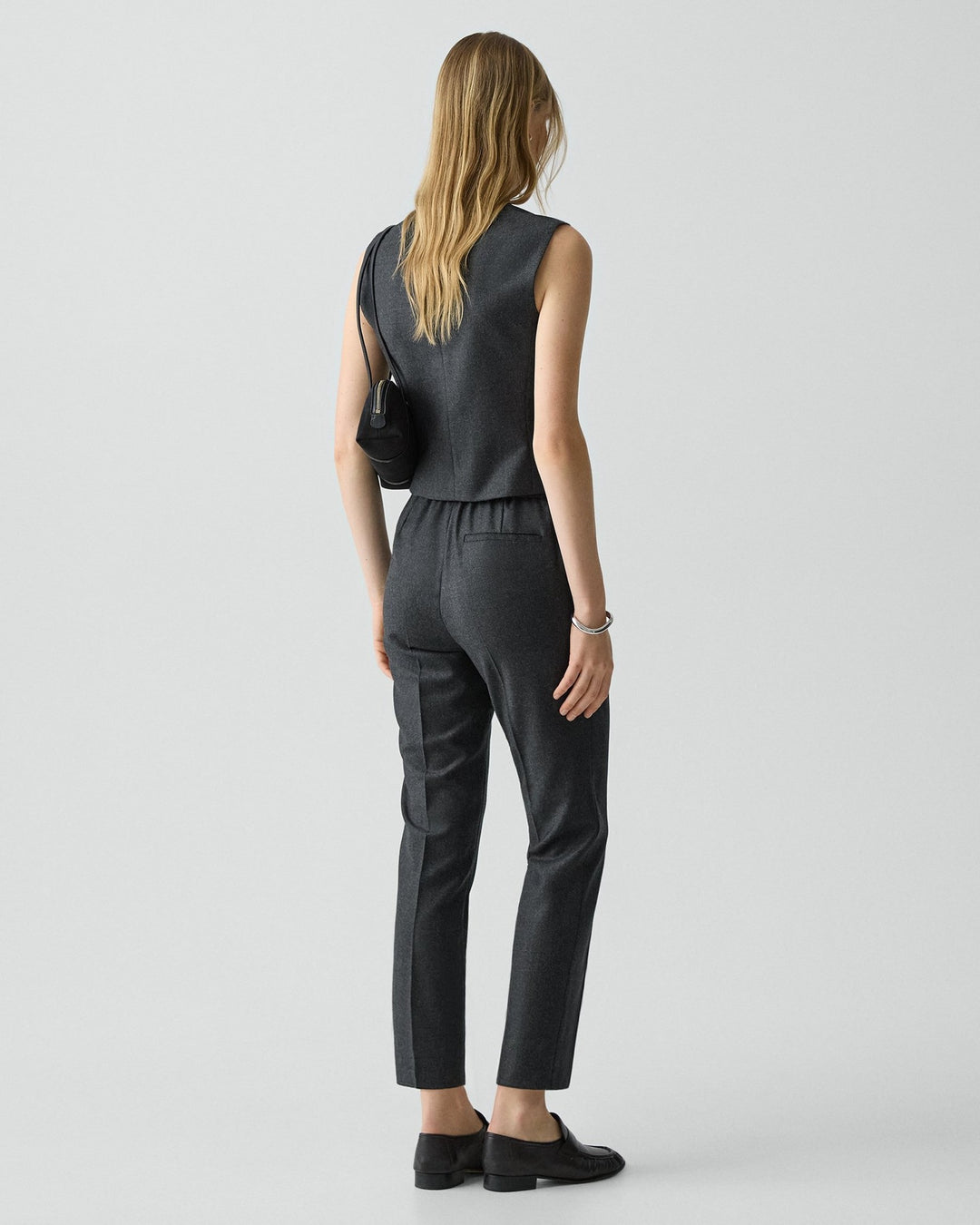 Treeca Pull-On Pant in Sleek Flannel