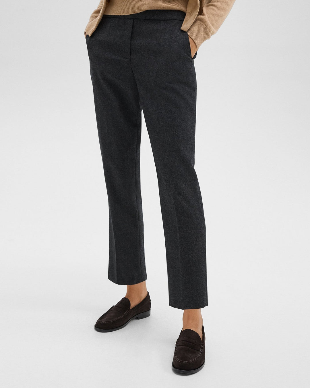 Treeca Pull-On Pant in Sleek Flannel