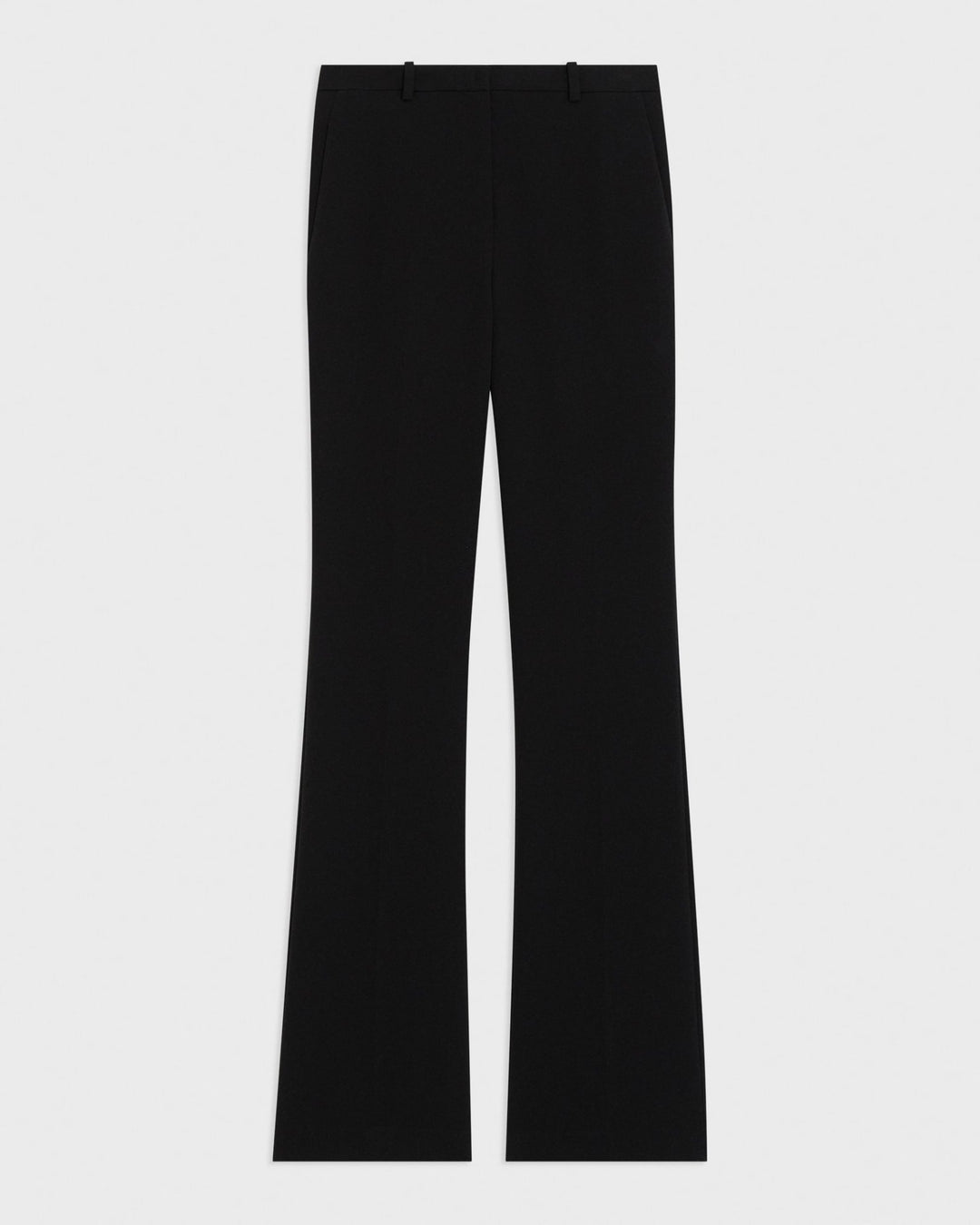 Flared Full-Length Pant in Admiral Crepe