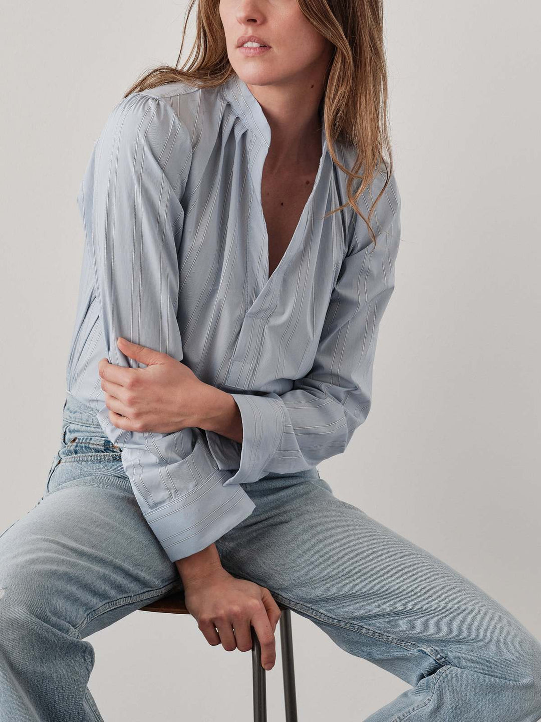 The Puff Shirt - Silver
