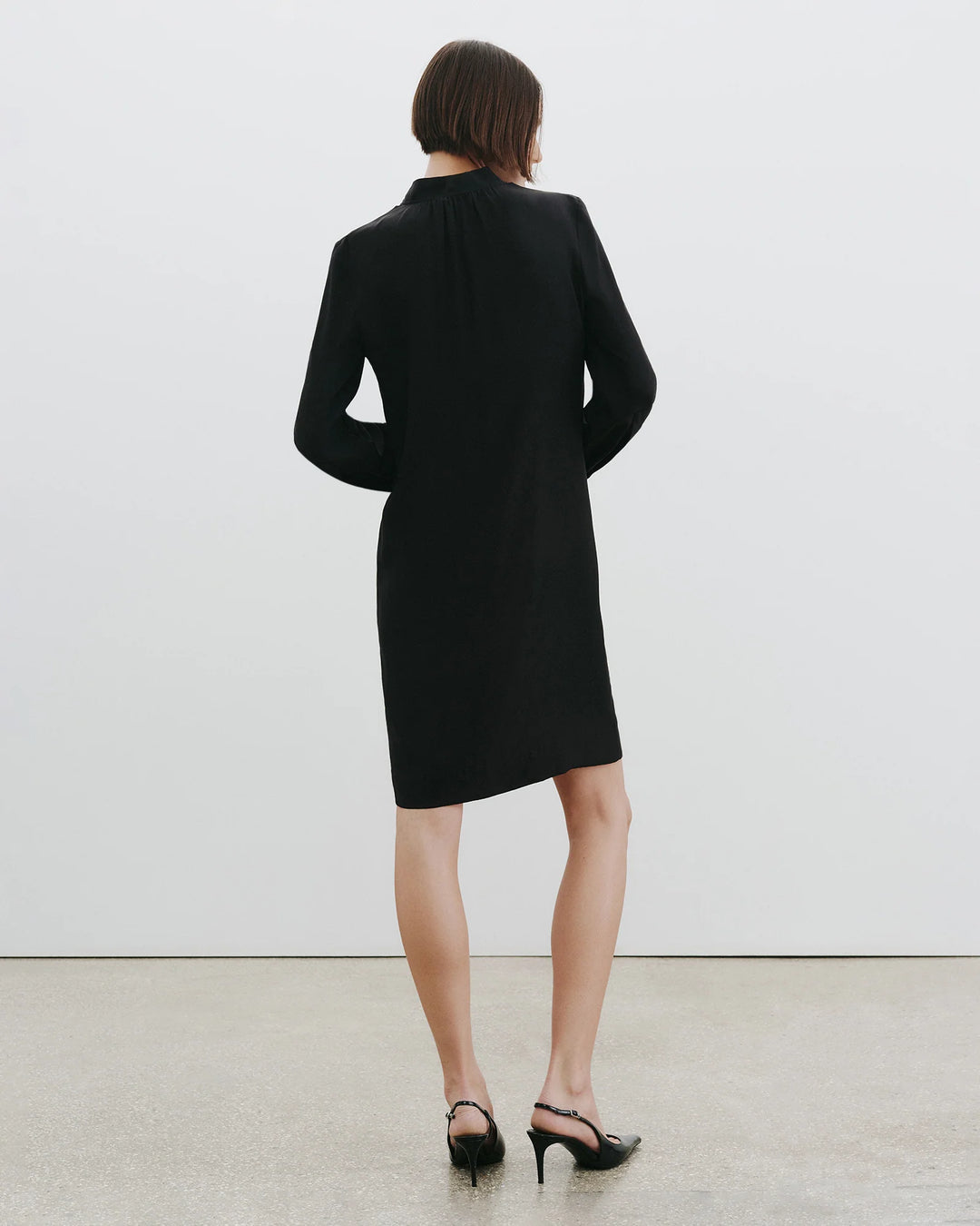 Vada Tie Neck Dress