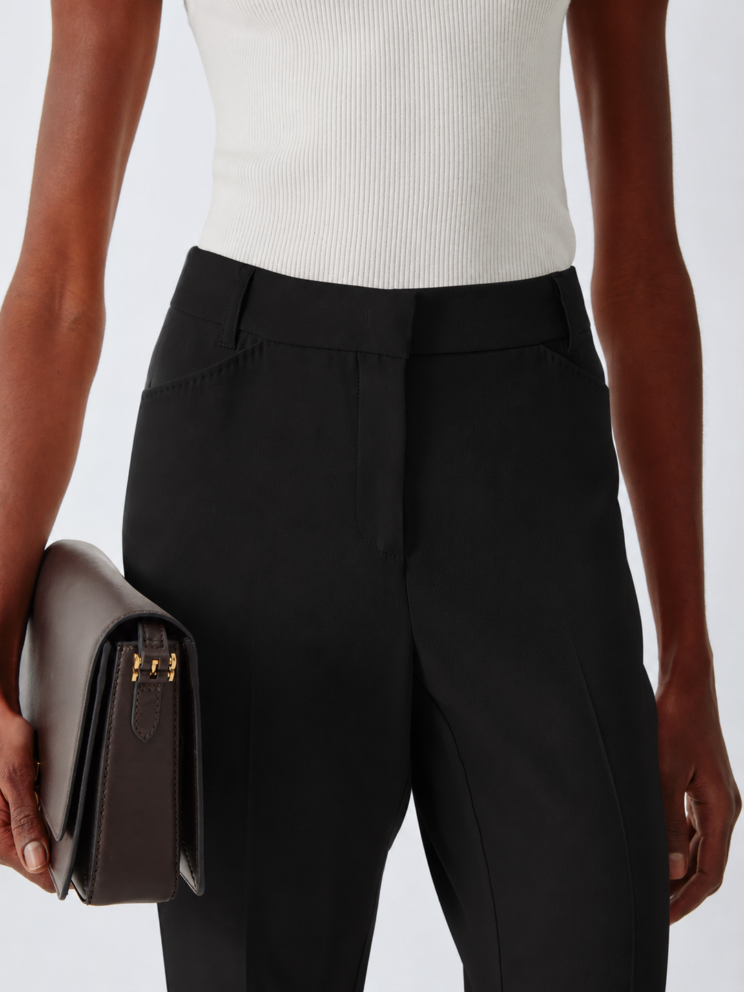 Valanga Tailored Skinny Trousers - Nero