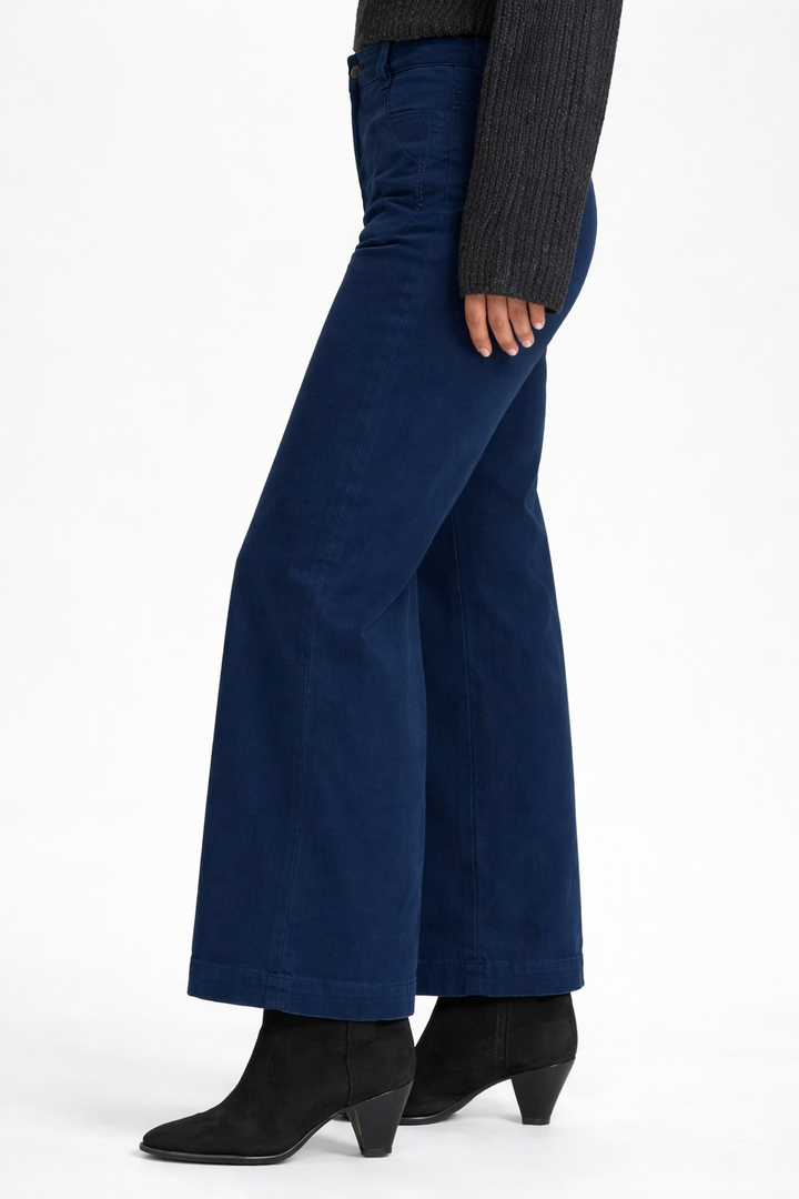 Women's Sailor Twill Pants - Navy