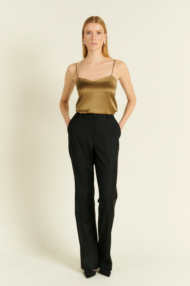 Jenny Wool Pant - Black