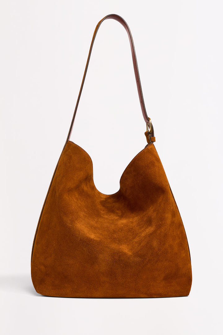 Kate Suede Shoulder Bag