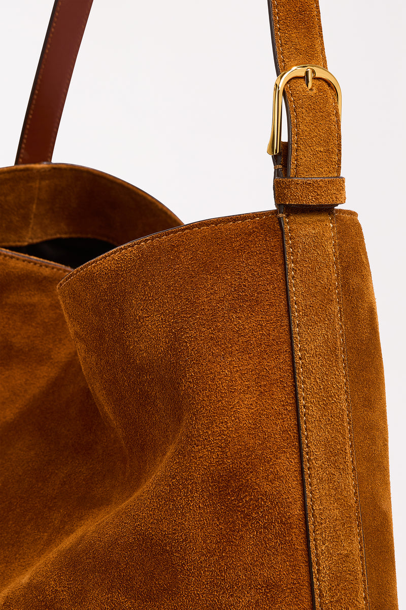 Kate Suede Shoulder Bag