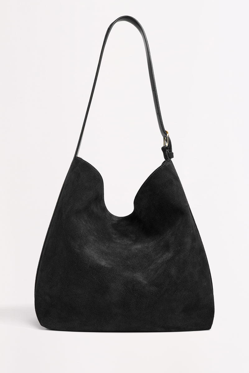 Kate Suede Shoulder Bag