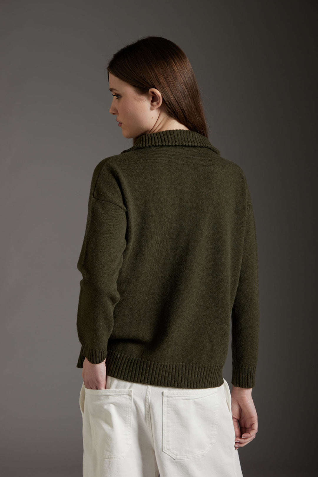 Zip Front Sweater