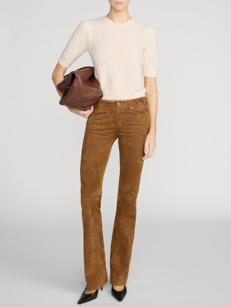 The Gathered Honeycomb Sweater