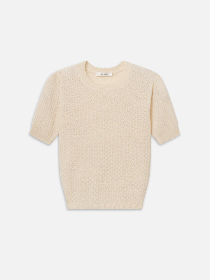 The Gathered Honeycomb Sweater