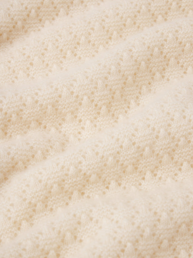 The Gathered Honeycomb Sweater