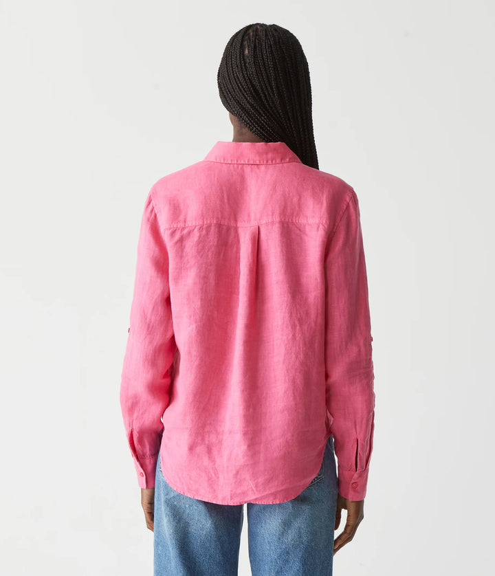 Spencer Linen Button Down Top