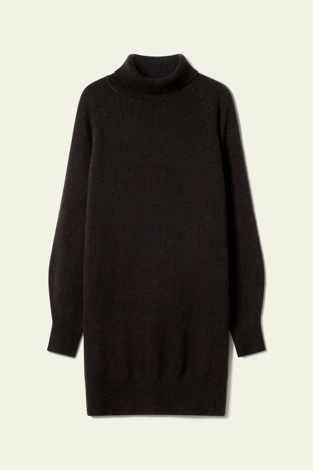 Wool-Cashmere Turtleneck Sweater Dress
