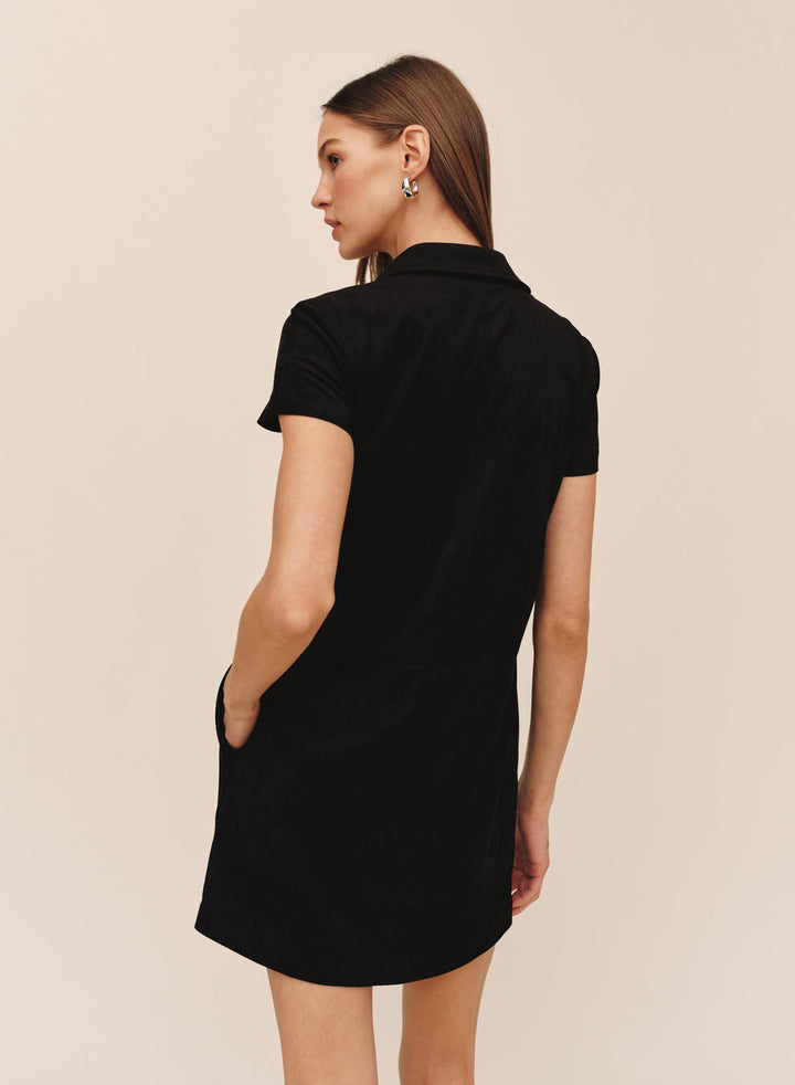Short Sleeve Pullover A-Line Dress