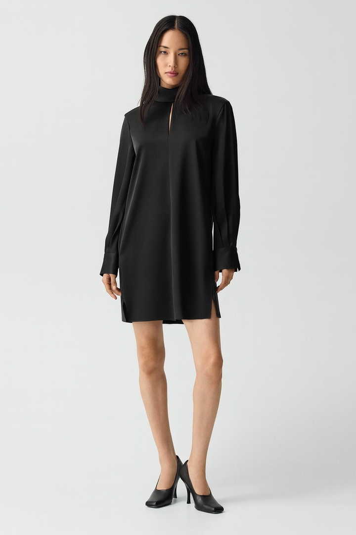 Blouson Sleeved Dress