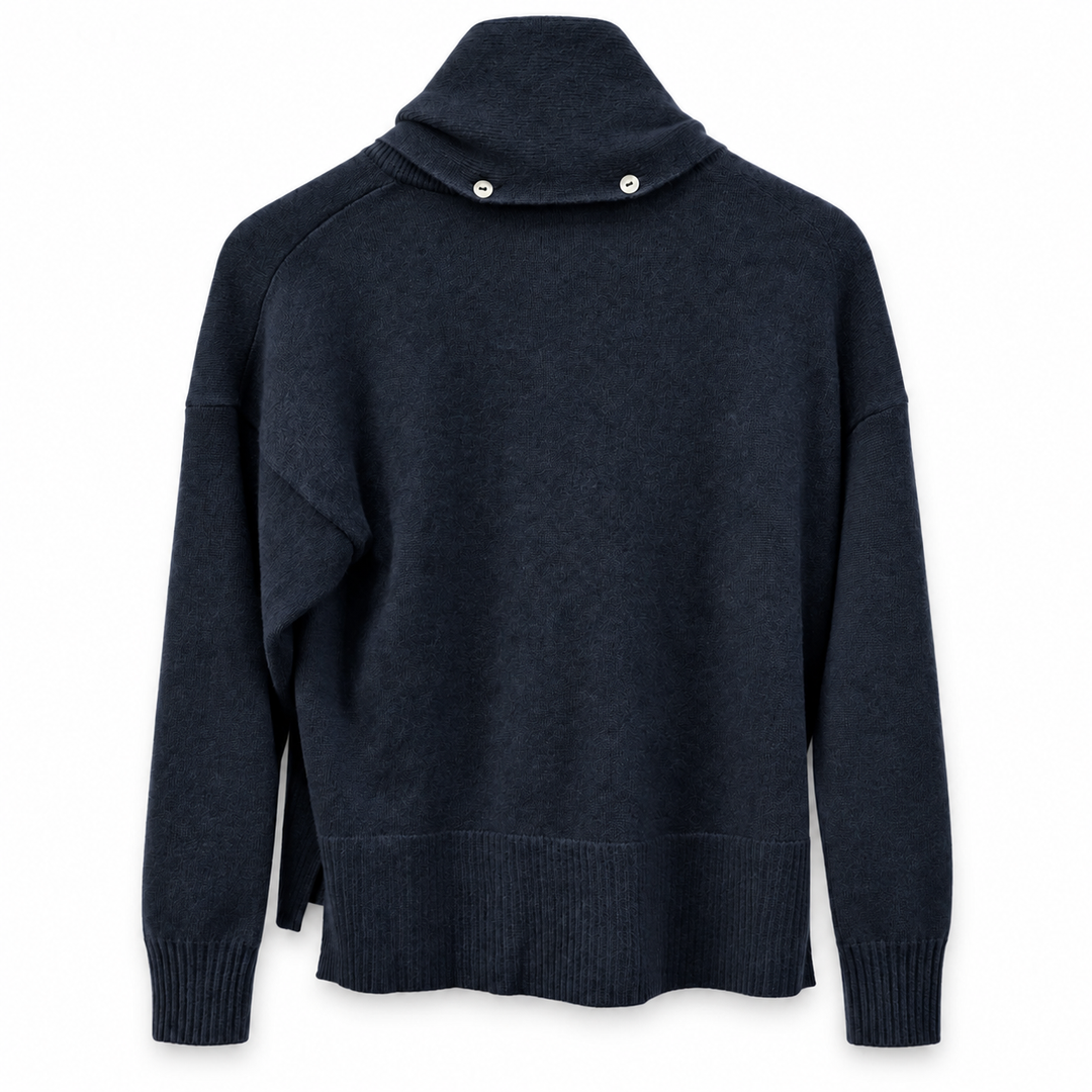 Detachable Tie Neck Crew