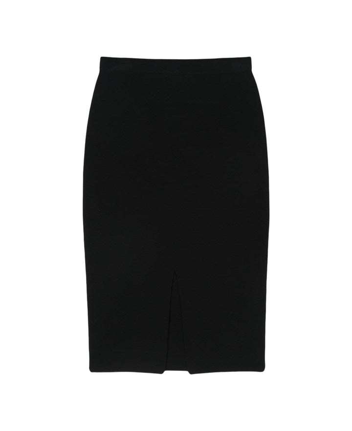 A Line Knit Skirt