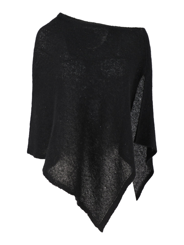 Sequin Poncho Capelet