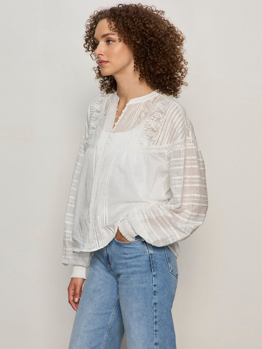 Adore You Embroidered Blouse