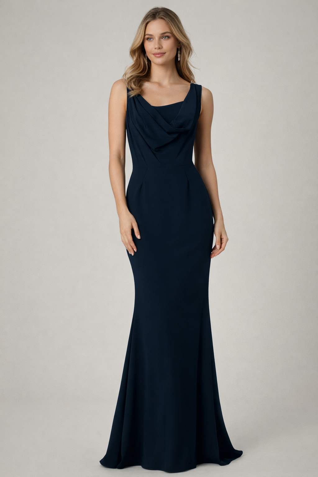 Ajour Sleeveless Long Dress