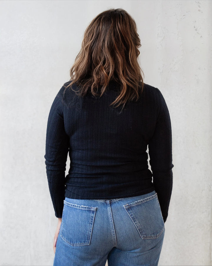 Rib Turtleneck